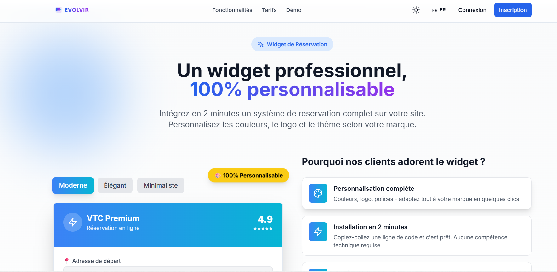 Créateur de site Evolvir 2
