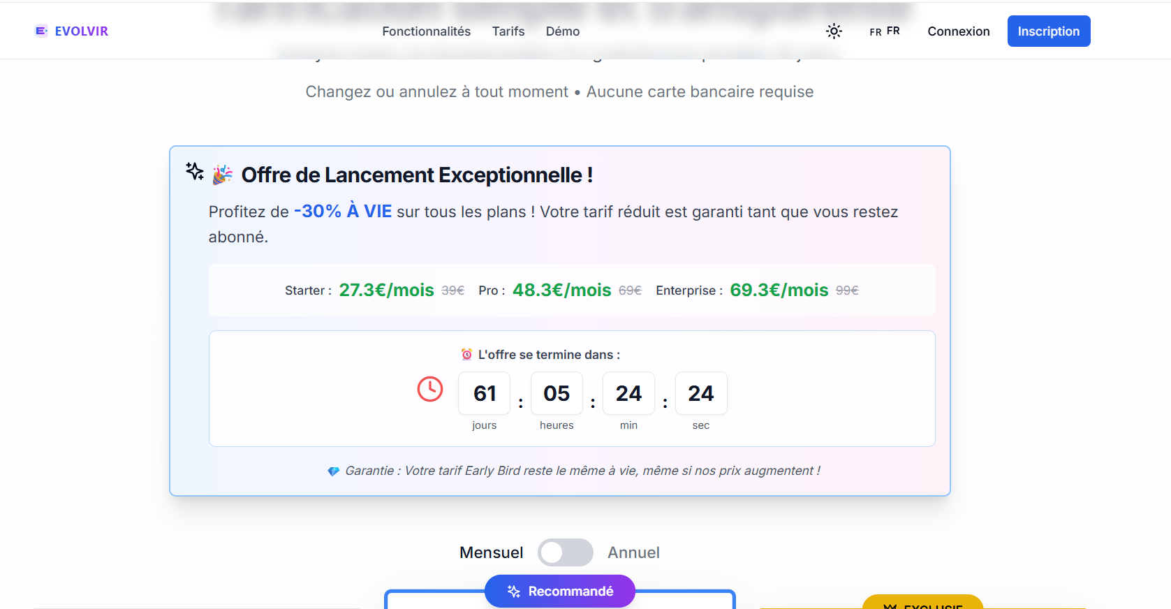 Dashboard Evolvir - Gestion complète VTC 3