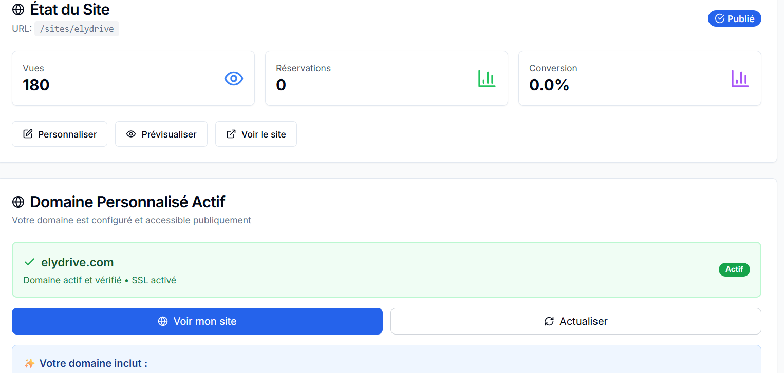 Dashboard Evolvir - Gestion complète VTC 3